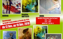  Andria, Jeannine Battesti, Janal exposent à l'espace Casanova à Lupino