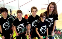 Antonin Romieu (L'Ile-Rousse) en finale du championnat de France de Squash