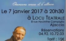 Concert de Claude Bucchini « Chansons corses et d’ailleurs »