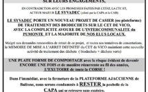 CET de Vicu :  Pà U Pumonte pulitu et l'association Ambiente di u Pumonte rejettent le projet de plateforme