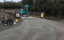 Réouverture à la circulation du pont de la vallée de Casaluna