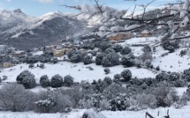 De la neige également en Balagne