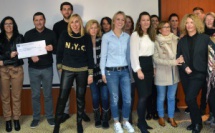 Le Centre financier d’Ajaccio fait un don  de 1 375 euros à la Mission Locale