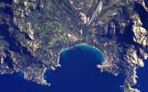 Des photos de la Corse et de la Balagne vues de l'espace par Thomas Pesquet