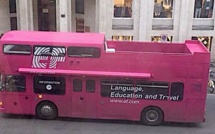 Le bus européen des Langues EF pour la première fois en Corse !