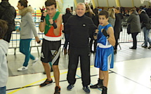 Un jeune boxeur du CSA 2e REP de Calvi au "départemental" de Salon-de-Provence