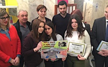 Sécurité routière : Les collégiens et leurs affiches récompensés à Bastia