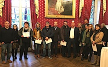 Ajaccio : Remise du « certificatu di lingua corsa » aux agents de la mairie et de la CAPA