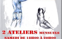 Les samedis 4 et 18 février 2017 À Locu Teatrale ateliers de dessin d’après Modèles Vivants,