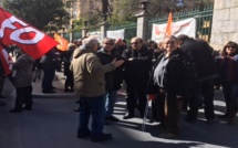 Manifestation devant la préfecture de Corse : La santé se dégrade
