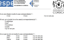 Enquête sur la "diversité en Corse" : "Aucun questionnaire dans les établissements scolaires"