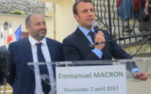 Emmanuel Macron : « Je viens en Corse avec un esprit de grand pragmatisme »