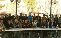 La LDH Corse et une cinquantaine de personnes affichent leur soutien à André Paccou et à sa famille