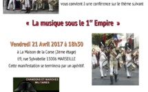 Marseille : "La musique sous le 1er Empire" à la Maison de la Corse
