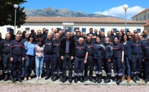 Les sapeurs-pompiers de Corse en marche vers le 124ème congrès national !