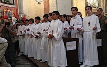 Les professions de foi à Calvi