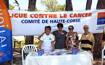 Campagne de prévention de la Ligue contre le Cancer à Calvi