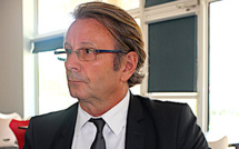 Philippe Lacombe, recteur de l'Académie de Corse au collège de Calvi