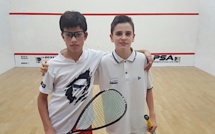 "Toto" Romieu en finale de L'Open junior de Squash à Riccione