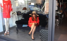 Des vitrines animées dans le centre-ville de Calvi