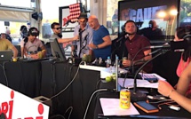 Cauet enflamme "A Siesta Beach" à Lisula pour son Live radio