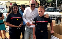 L’animateur Cauet soutient l’opération « un cartable pour tous » !