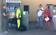Point de collecte de textiles en milieu rural : Zilia inaugure