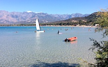 Baignade interdite sur un secteur précis de la plage de Calvi