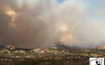 Important incendie à Bonifacio : Plus de 50 hectares, déjà, détruits