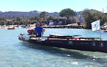 Tour de Corse à la rame: Patrick Boni est arrivé à Calvi