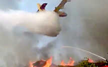 Biguglia : 10 000 m3 de bois en feu à Tragone