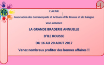  Ile-Rousse : La grande braderie annuelle aura lieu du 16 au 20 août
