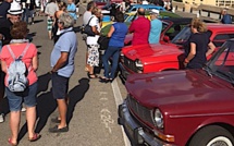 Parade de voitures anciennes à Calvi et montée historique à Moncale
