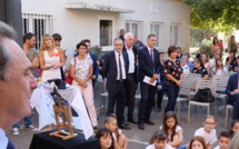 Santa Maria di Lota : Scola bislingua in Miomu 