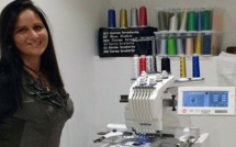 Esther Campello, brodeuse professionnelle et responsable de Corse Broderie 2A