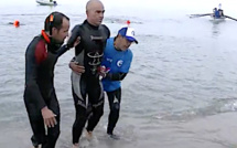 L’Exploit ! Thierry Corbalan relie Monte Cristo à la Corse à la nage en 26 heures !