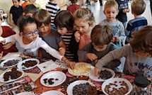 Bastia : Le chocolat du Salon expliqué à l'école Modeste-Venturi