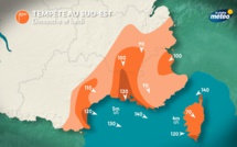 La Corse placée en vigilance jaune  "Orages, Pluie-inondation" 