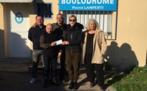 Boule du Prado : Un chèque de 1 600 € pour la Marie Do