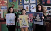Bastia : Inauguration de l'expositions de dessins des enfants de la Bourse aux jouets