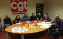 Bastia : Mobilisation de la CGT à l’occasion de la venue d‘Emmanuel Macron