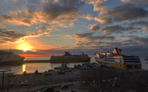 La photo du jour : Quand le soleil se lève sur Bastia