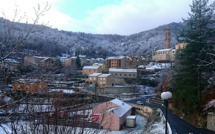 La photo du jour : La Porta saupoudré de neige…