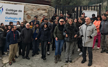 Collège de Moltifao : La mobilisation se poursuit