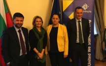 Nanette Maupertuis : « C’est, dans le contexte européen, une chance de rencontrer la vice-présidence de la Bulgarie »