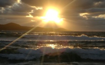La photo du jour : Ciel tourmenté sur Agosta-Plage