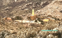 La photo du jour : Mandriale, la neige au rendez-vous