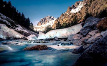 La photo du jour : La Restonica à l'heure de la fonte des neiges