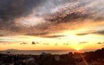 La photo du jour : Lever de Soleil sur la  Tyrrhénienne