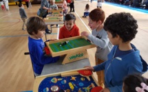 Les enfants Rois avec l'Union commerciale calvaise